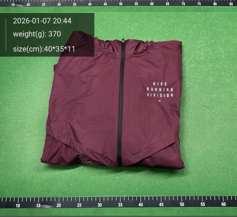 Veste Nike running division rouge